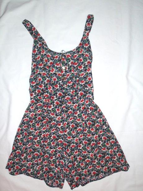 Luxusní vzdušný květovaný letní overal, new look,146