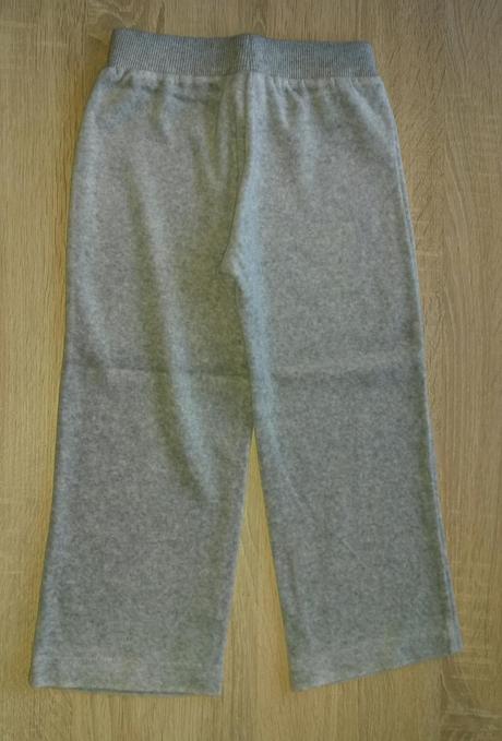 Šedé sametové tepláky vel. 104, ladybird,104