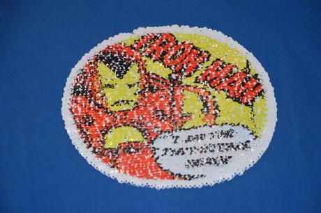 116 122 bavlněné triko s měnícím obrázkem, marvel,116