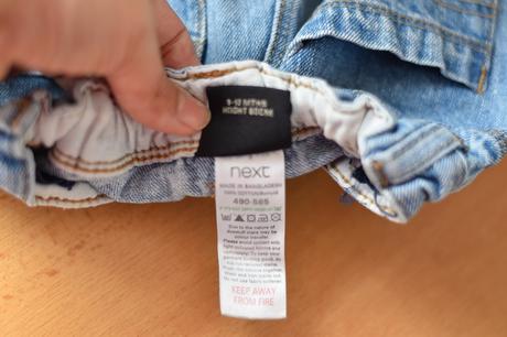 Džíny vel. 9 - 12 m, next,80