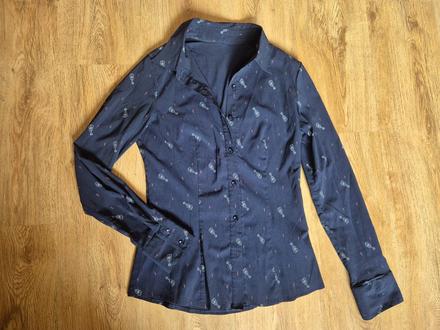 Dámská košile - s hudebním motivem vel. m, m