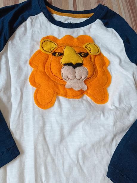 Tričko s tygrem 104, marks & spencer,104