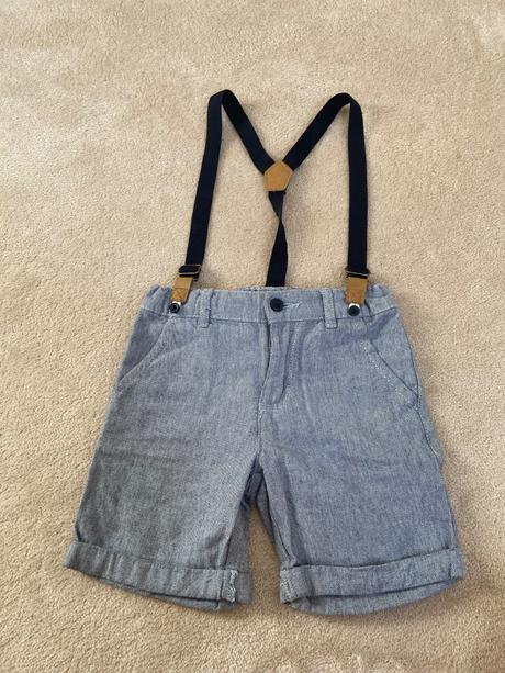 Fešácké kratasy s kšandy, pepco,110