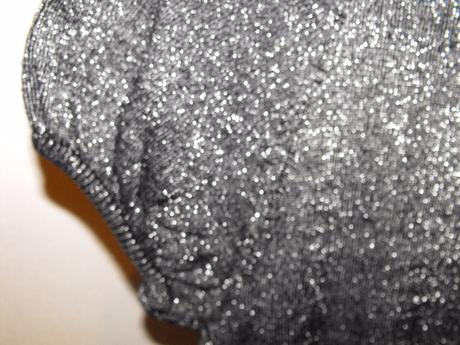 Striebristé šaty apple bottoms, xs