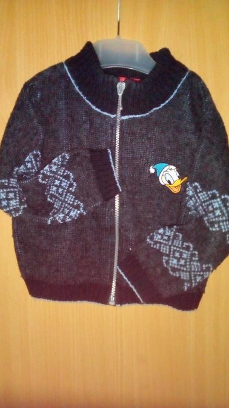 Svetr na zip 92/98, disney,98