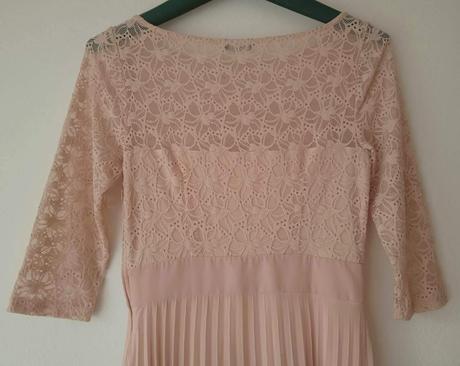 Dámské meruňkové šaty plisované orsay 40 l, orsay,40 / l