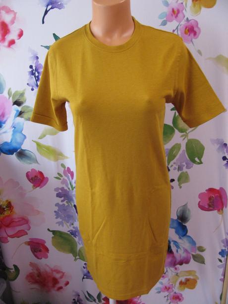 Pružné přiléhavé hořčicové šaty fisherfield, m