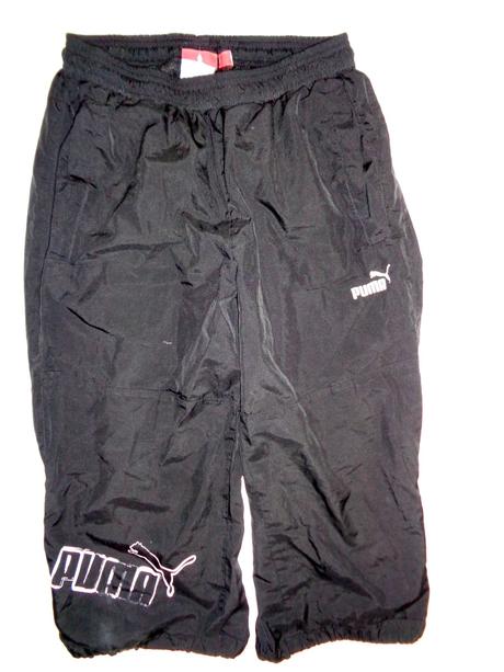 Černé 3/4 sportovní kalhoty puma, puma,164