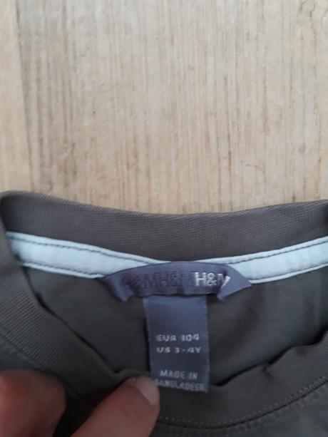 Tričko krátký rukáv 104, h&m,104