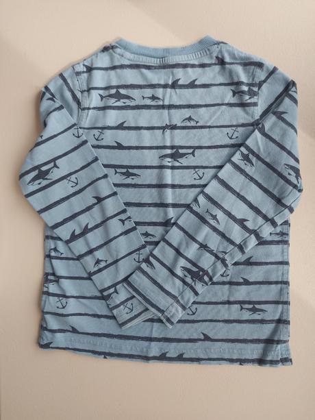 2x triko s dlouhým rukávem žralok, lupilu,110