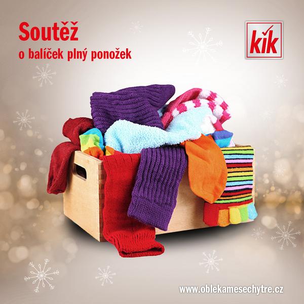 Sobotní SOUTĚŽ o balíček plný ponožek