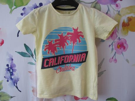 Bavlněné sv.žluté tričko california, st. bernard,110