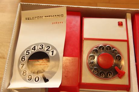 Dětský domácí telefon mehanotehnika, 