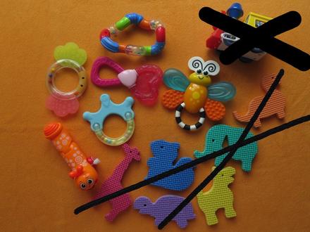 Hračky pro nejmenší,