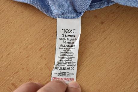 Košile vel. 3 - 6 m, next,68