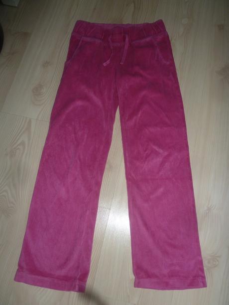 Sametové volné tepláky, alive,128