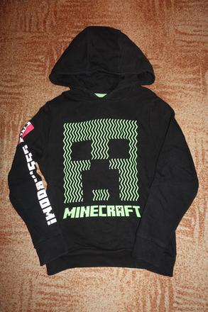 Chlapecká mikina minecraft vel. 140, next,140