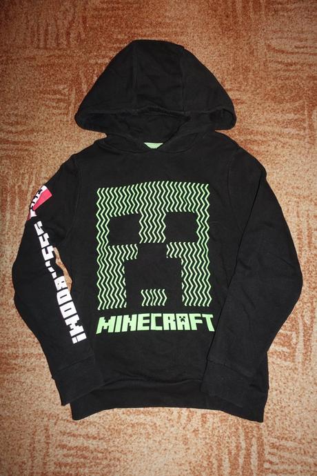 Chlapecká mikina minecraft vel. 140, next,140