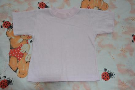 Růžové tričko, obyčejné, 86