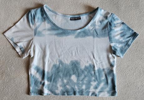 Dívčí crop top tričko, vel.146/152, destination, 146