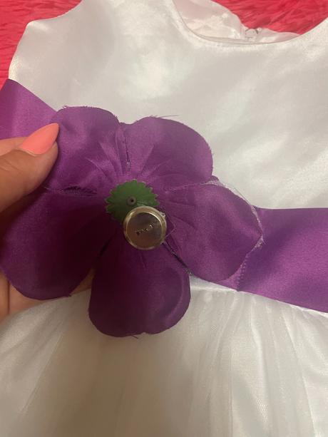 Dívčí svatební šaty 2 roky, 92