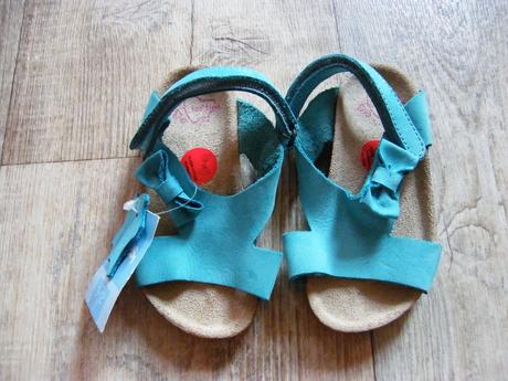 Kožené sandálky vel 21, 21