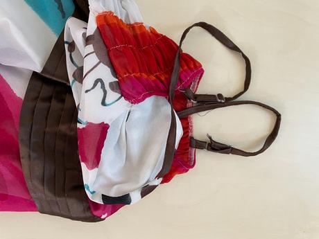 Letní šatičky, vel není cca xs/s, kosmetické vady, s