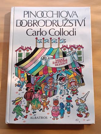 Kniha pinocchiova dobrodružství - carlo collodi, 