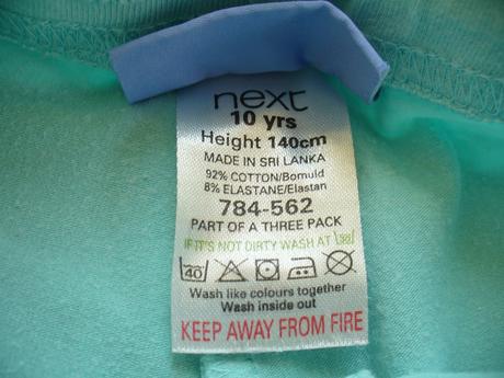 Legíny ke kolenům zn. next vel. 140, next,134