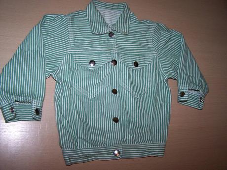 Proužkovaná bunda 98, 98