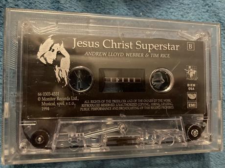 Audio kazeta jesus christ superstar,