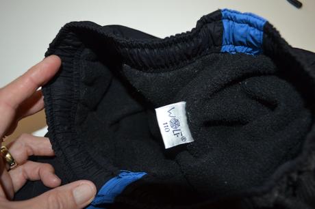 Zateplené sportovní kalhoty zn. wolf, wolf,110