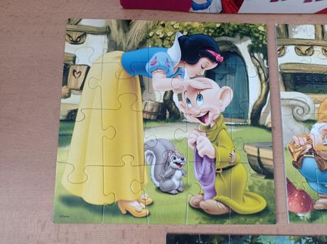 Puzzle sněhurka a sedm trpaslíků, 