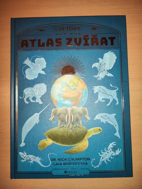 Kniha světový atlas zvířat,