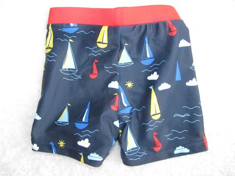 Chlapecké modré plavky s lodičkama, primark,62