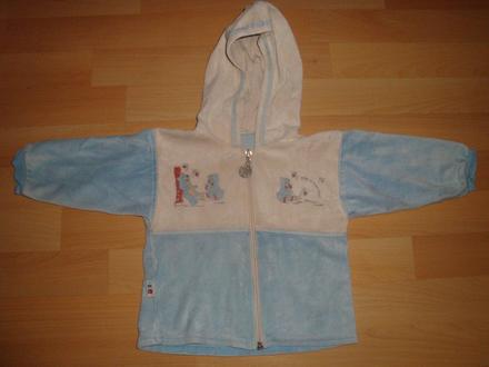 Mikina pro chlapce s kapuckou, vel. 80/86, 80