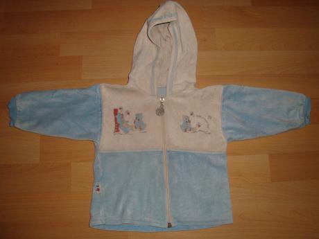 Mikina pro chlapce s kapuckou, vel. 80/86, 80