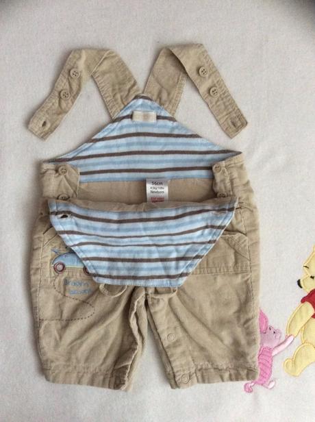 Manšestrové lacláče s autíčkem s myškou zn. bhs, bhs,56