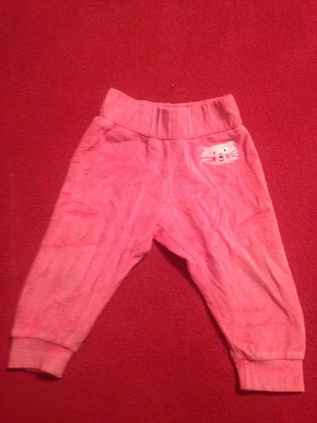 Dívčí tepláky - tepláčky kočička, lupilu,62