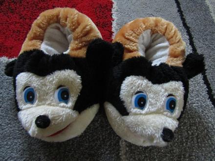 Plyšové ,teplé bačkory vel.30/31, 30