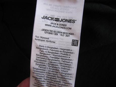 Dámské černé bavlněné tričko, m