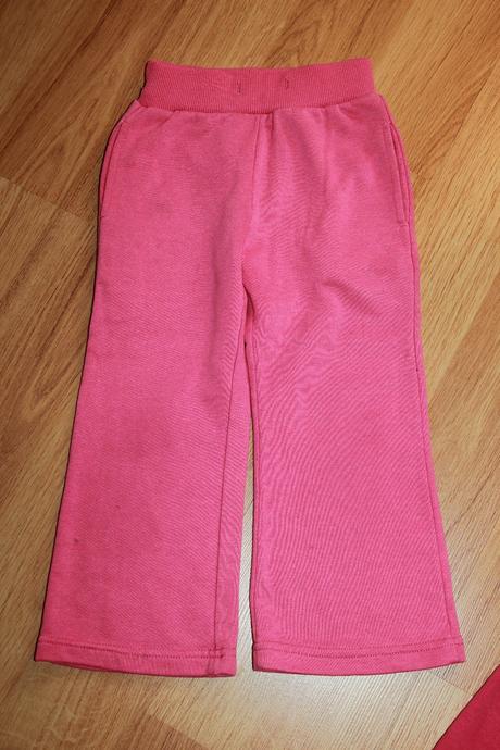 Tepláky noname růžové v. 98, 98