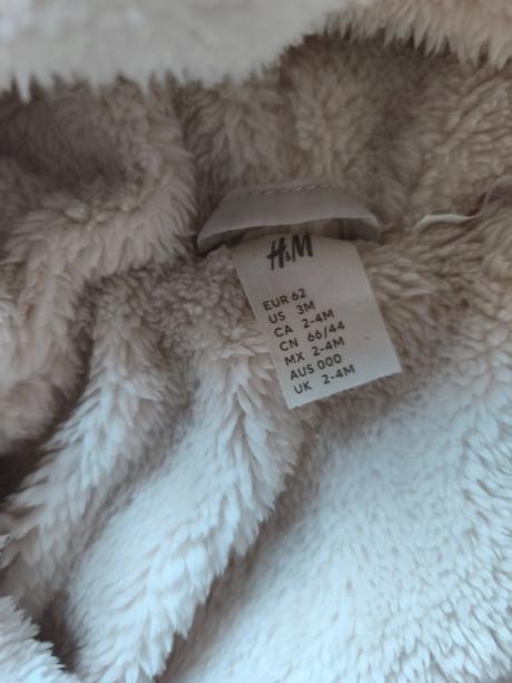 Zimní kombinéza s oušky h&m, h&m,62