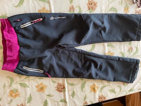 Kalhoty softsheel, wolf,116