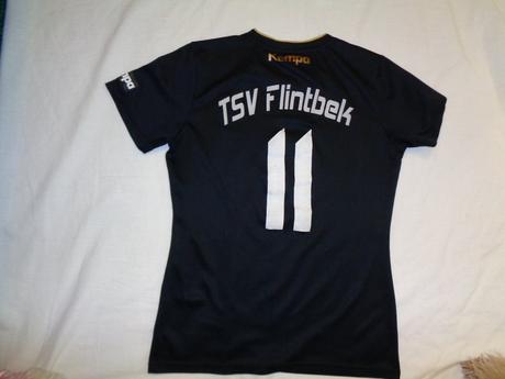 Černozlaté funkční dresíkové tričko, 158