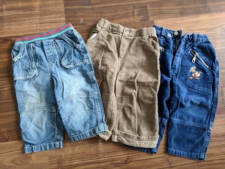 Kalhoty, manžestráky, 80