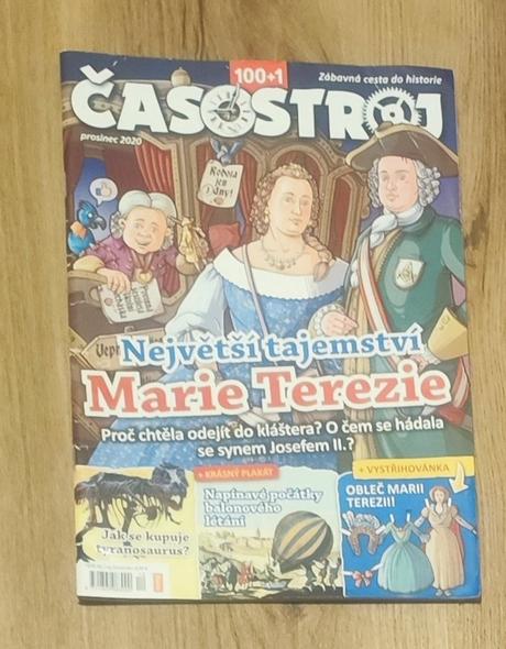 7 kusů časopisů časostroj 2020,