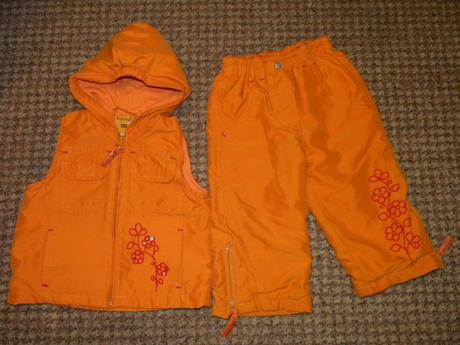 Zateplená vesta  + kalhoty zn dopodopo vel.80, dopodopo,80