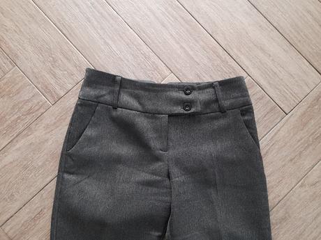 Šedé společenské kalhoty zn. ff, vel. 34, f&f,34