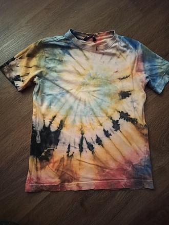 Bavlněné batik tričko lindex, lindex,128